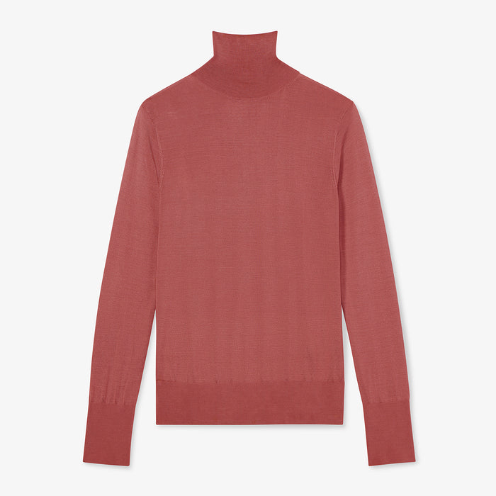 Packshot image of the Elizabeth Top in Rosewood