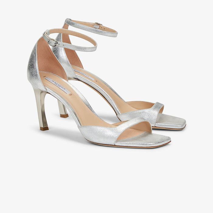 Packshot image of the Ella sandal in Silver | Lead