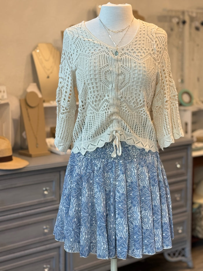 Ella skirt in Blue