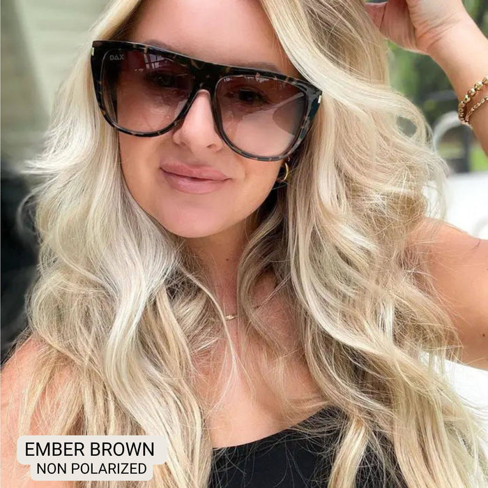 Ember - Woman's Oversized Square Sunglasses