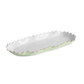ENCANTO Colette Oblong Tray (Pistachio and White)