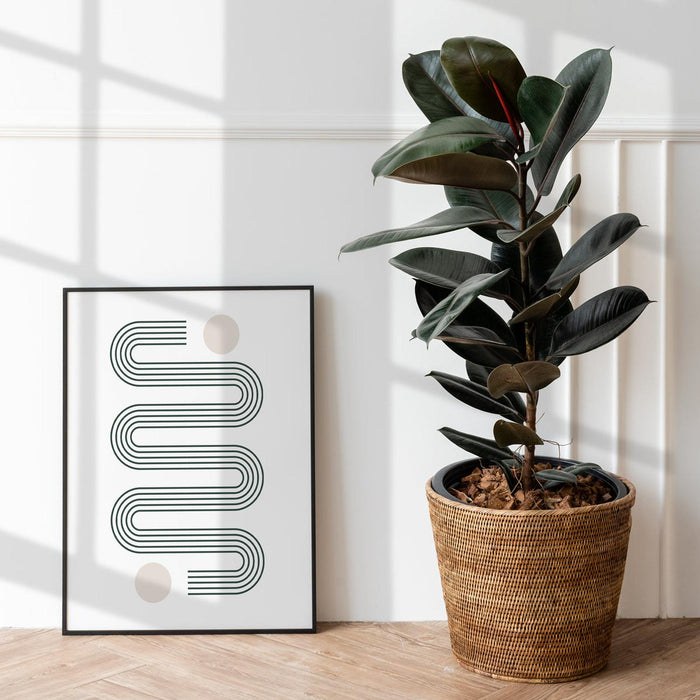 Mid Century Modern Art Print, Modern Minimalist Wall Art | Pippa +June