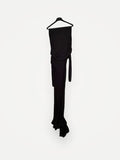 Entire Studios Bound Off-shoulder Draped Gown-klänning