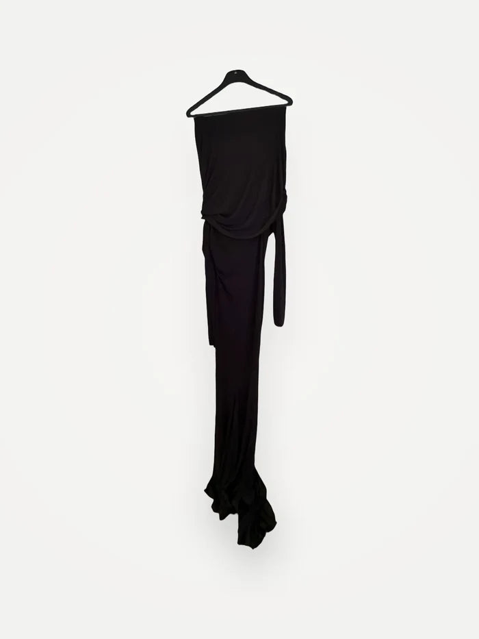 Entire Studios Bound Off-shoulder Draped Gown-klänning