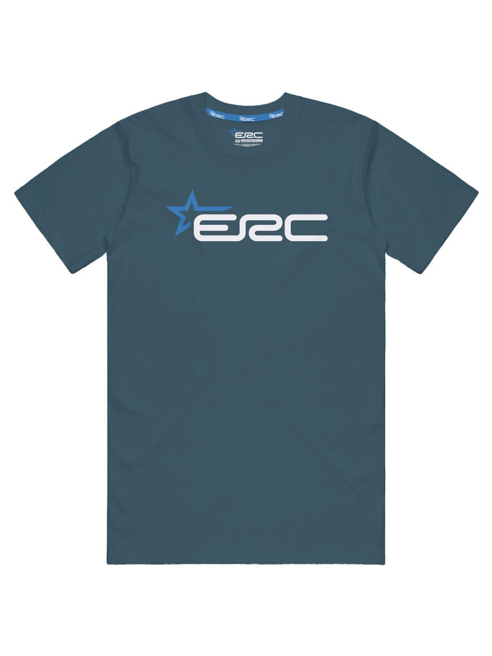 ERC Unisex Petrol Blue Logo T-Shirt