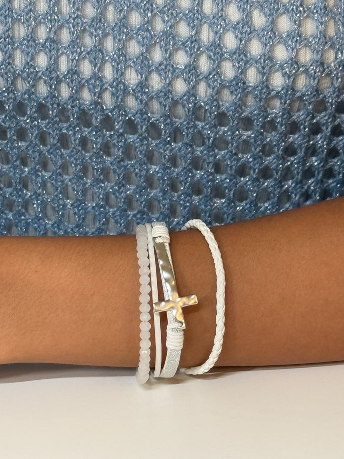 Esme Bracelet shown on a model