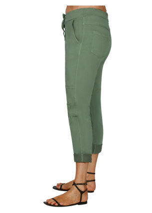 Etalia Zip Detail Magic Pants (White or sage)