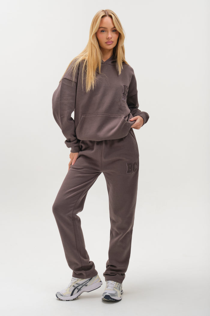 Etty Fleece Tracksuit - Charcoal