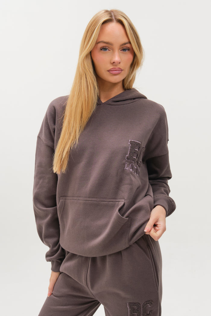 Etty Fleece Tracksuit - Charcoal