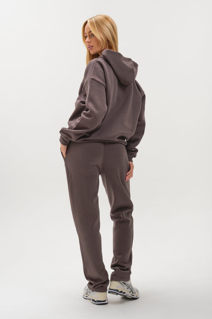 Etty Fleece Tracksuit - Charcoal