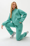 Etty Fleece Tracksuit - Green