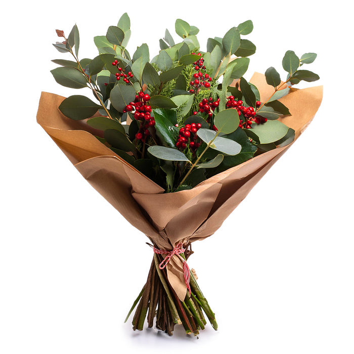 Eucalyptus Christmas Bouquet - TCS Sentiments Express