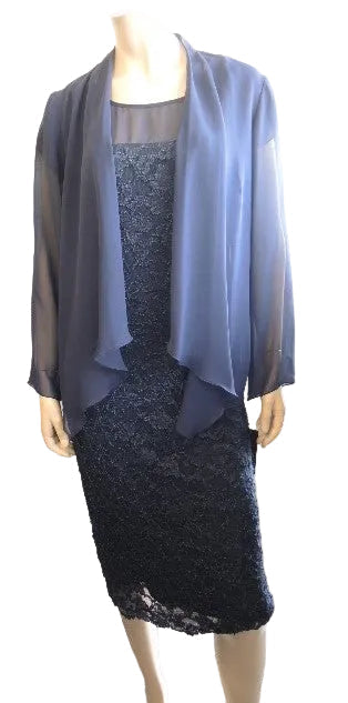 Eve Hunter Lace Dress (Navy or Black)