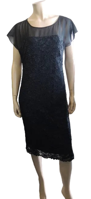 Eve Hunter Lace Dress (Navy or Black)