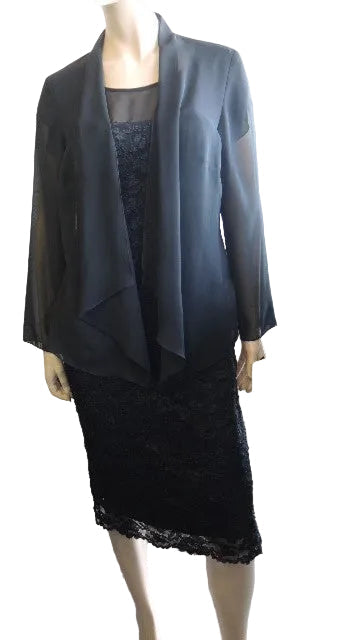 Eve Hunter Lace Dress (Navy or Black)
