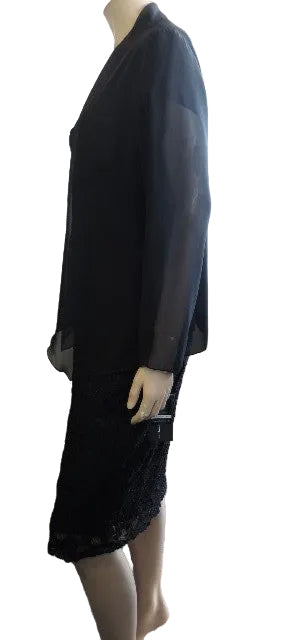 Eve Hunter Lace Dress (Navy or Black)