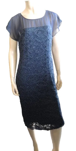 Eve Hunter Lace Dress (Navy or Black)