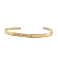 Expect Miracles - Brass Cuff