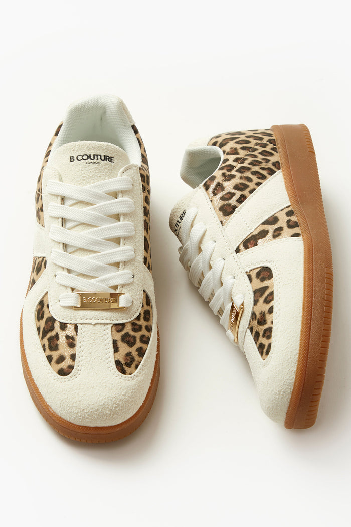 Fairfield Low-Profile Trainer - Off-White/Brown
