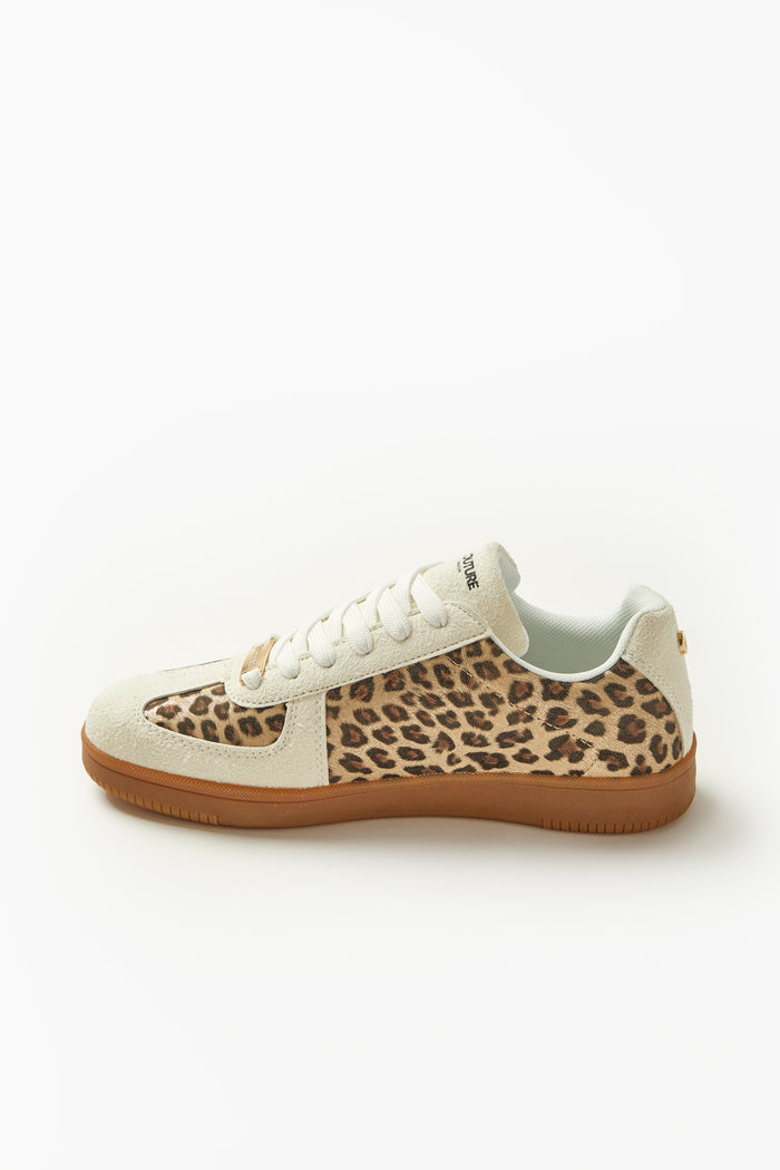 Fairfield Low-Profile Trainer - Off-White/Brown