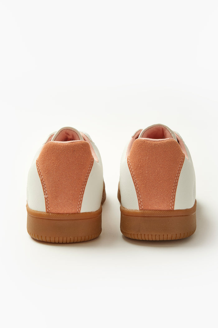 Fairfield Low-Profile Trainer - White/Coral