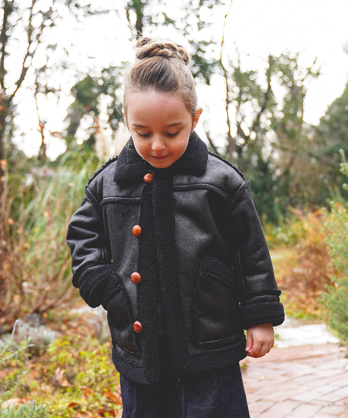 Fake Mouton Coat