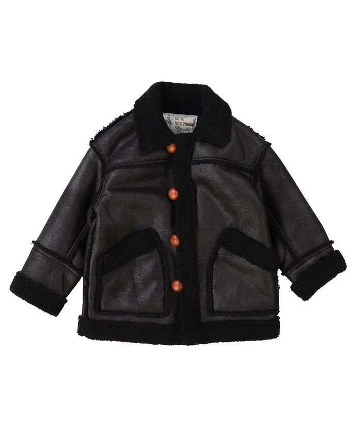 Fake Mouton Coat