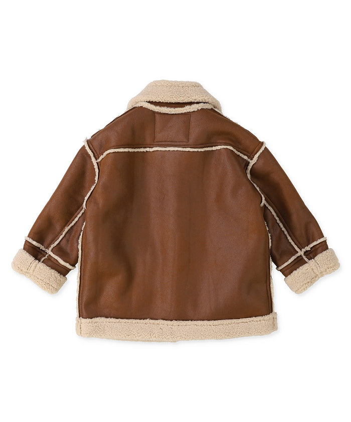 Fake Mouton Coat