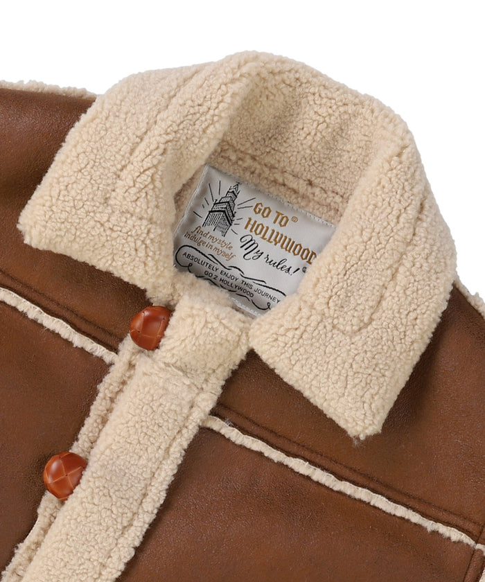 Fake Mouton Coat