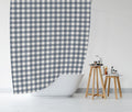 Farmhouse Shower Curtain Country Check, Bathroom Decor & Accessories, Made in the USA | Pippa + June