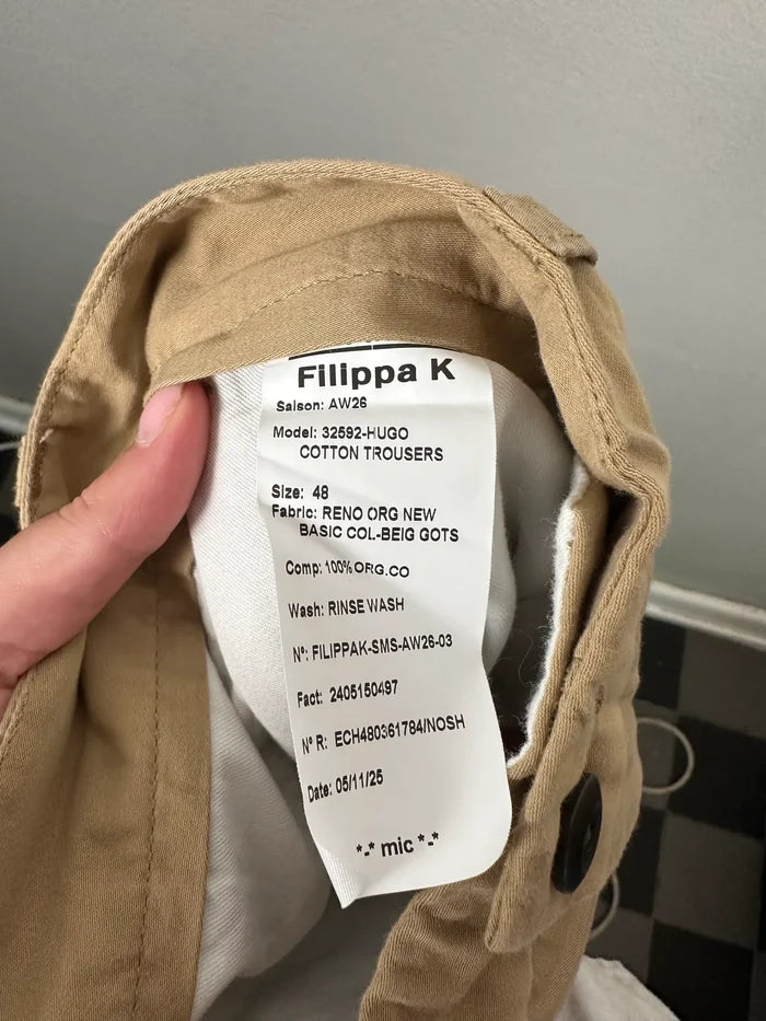Filippa K Hugo Cotton-chinos NWT