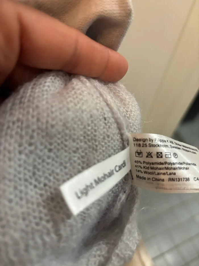 Filippa K Light Mohair-ullkofta