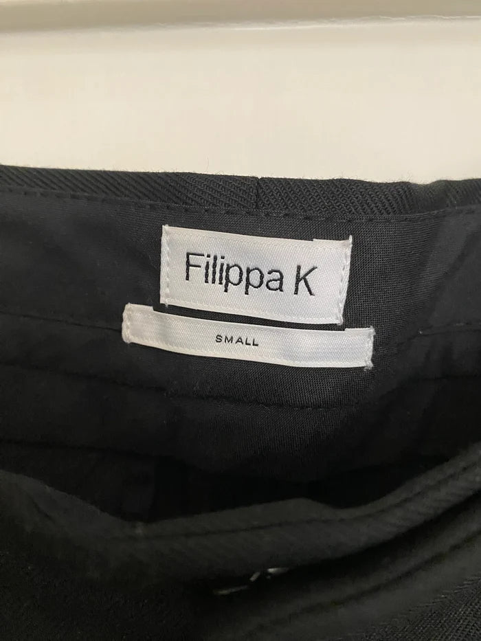 Filippa K Pleated Twill Slaks-kostymbyxor