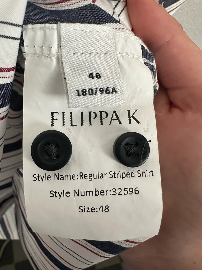 Filippa K Regular Striped-skjorta NWT