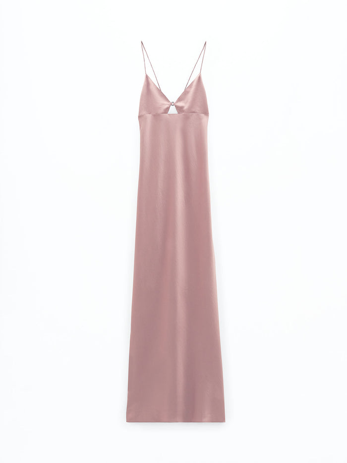 Filippa K Satin Slip-klänning NWOT