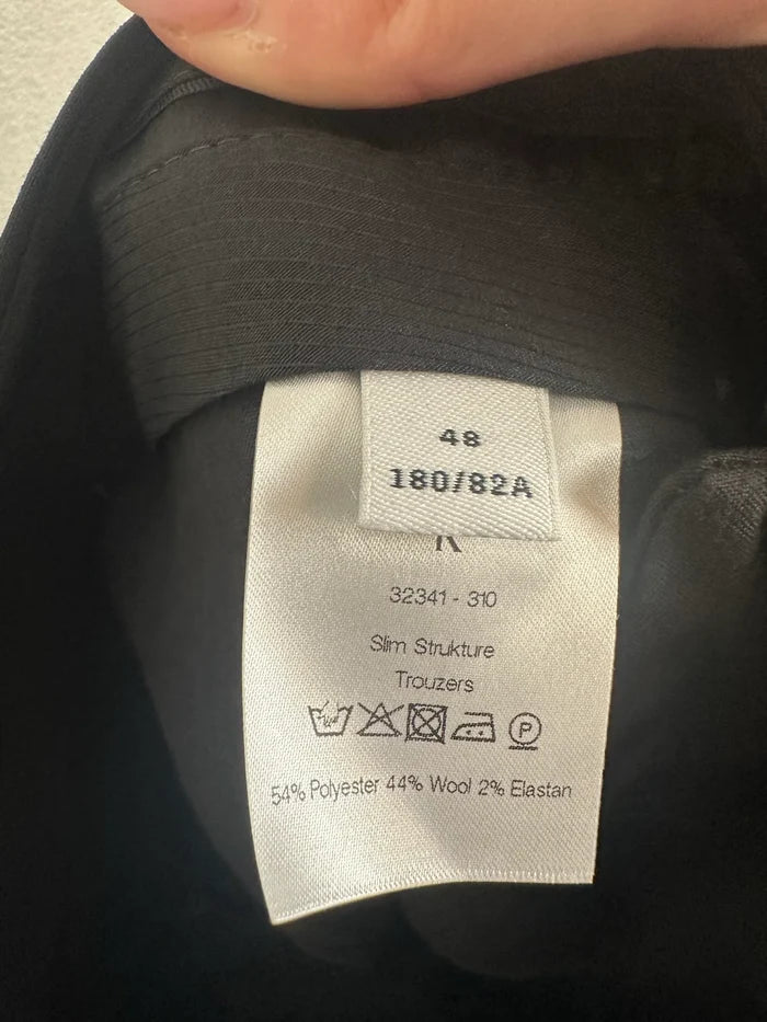 Filippa K Slim Stukture Trouzers-kostymbyxor NWOT