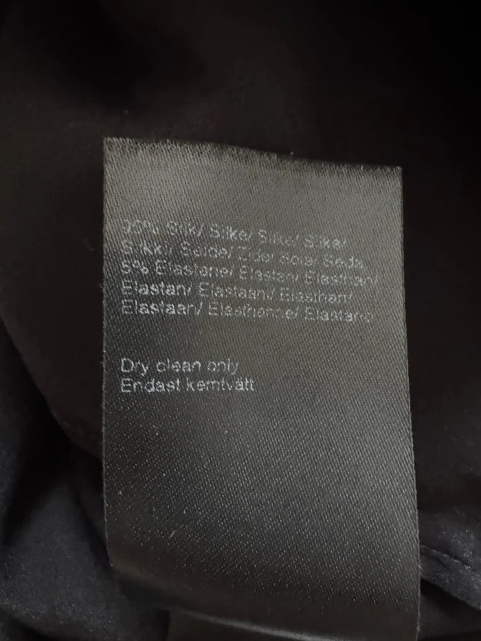 Filippa K Tailored Silk-sidenskjorta