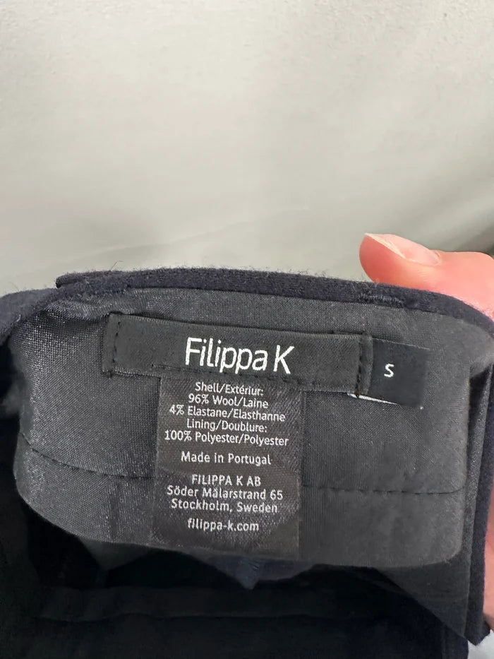 Filippa K Zoe Flannel Slacks-ullkostymbyxor NWT