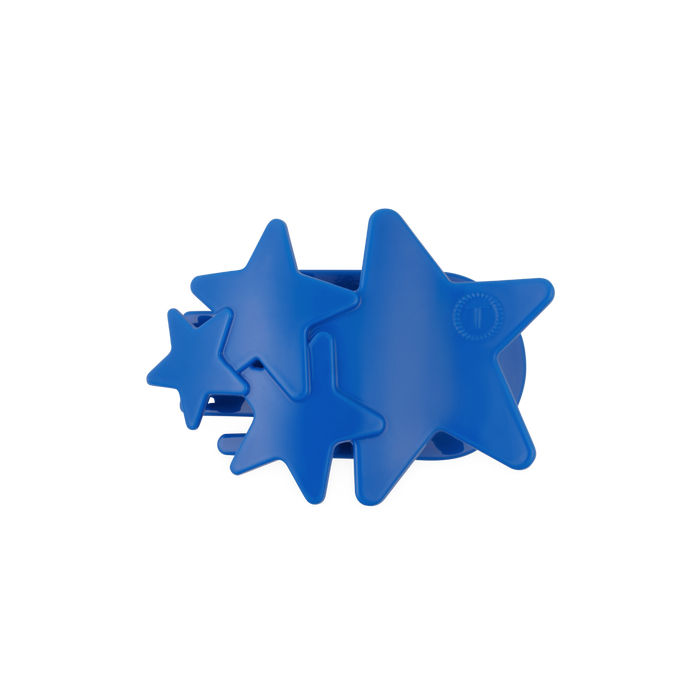 Flat Hair Clip | Medium | Blue Shooting Star