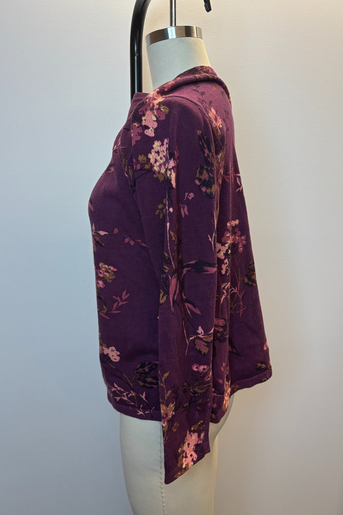 Floral Cotton Cardigan image 1