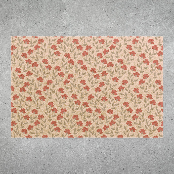 Door Mat Outdoor Floral, Door Mats Outside, Indoor Door Mats | PIPPA + JUNE