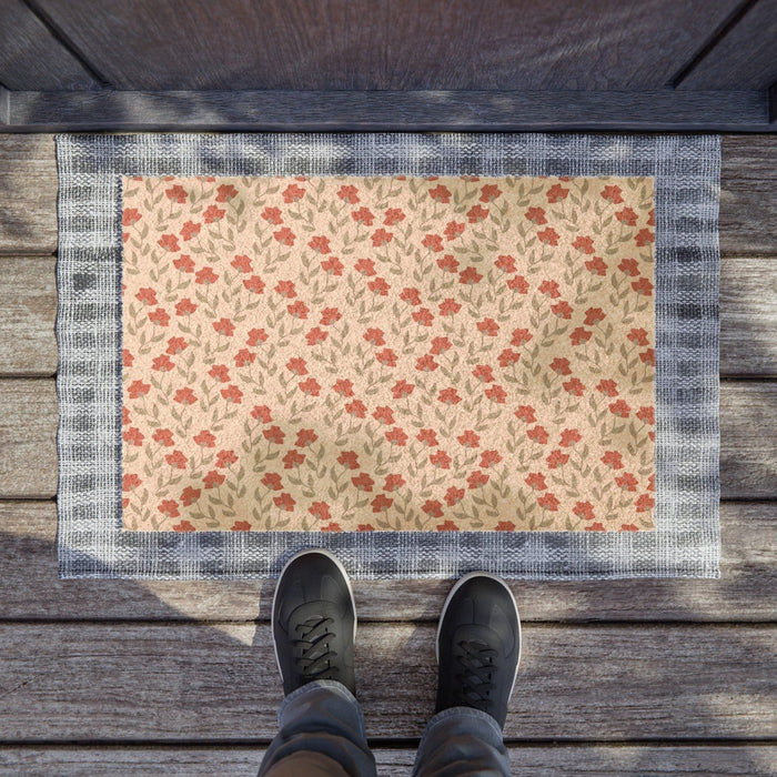 Door Mat Outdoor Floral, Door Mats Outside, Indoor Door Mats | PIPPA + JUNE