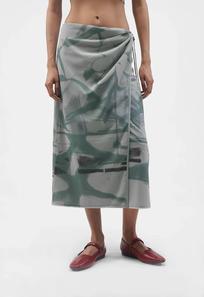 Floss Garden Wrap Around Skirt