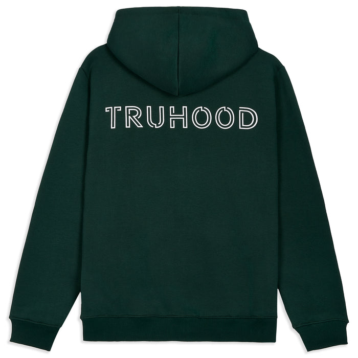 Forest Green Tru Woman Full Zip Hoodie