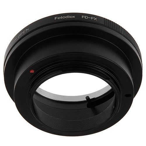 Canon FD SLR lens to Fujifilm X-Series (FX) Mount Camera Bodies