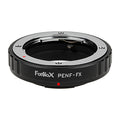 Fotodiox Lens Mount Adapter - Olympus Pen F SLR Lens to Fujifilm Fuji X-Series Mirrorless Camera Body