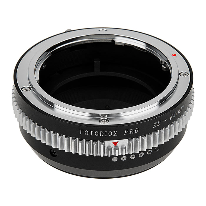 Fotodiox Pro Lens Mount Adapter - Mamiya 35mm (ZE) SLR Lens to Fujifilm Fuji X-Series Mirrorless Camera Body