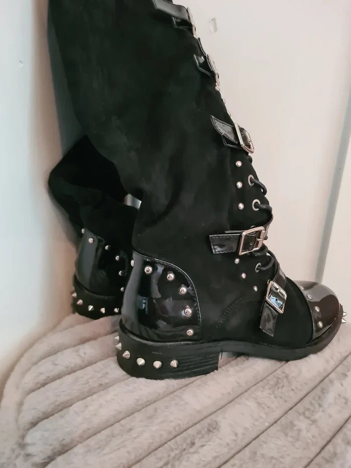 Frame Denim Fin Dam Skor-kängor NWOT
