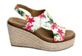 Freddie Floral Wedges