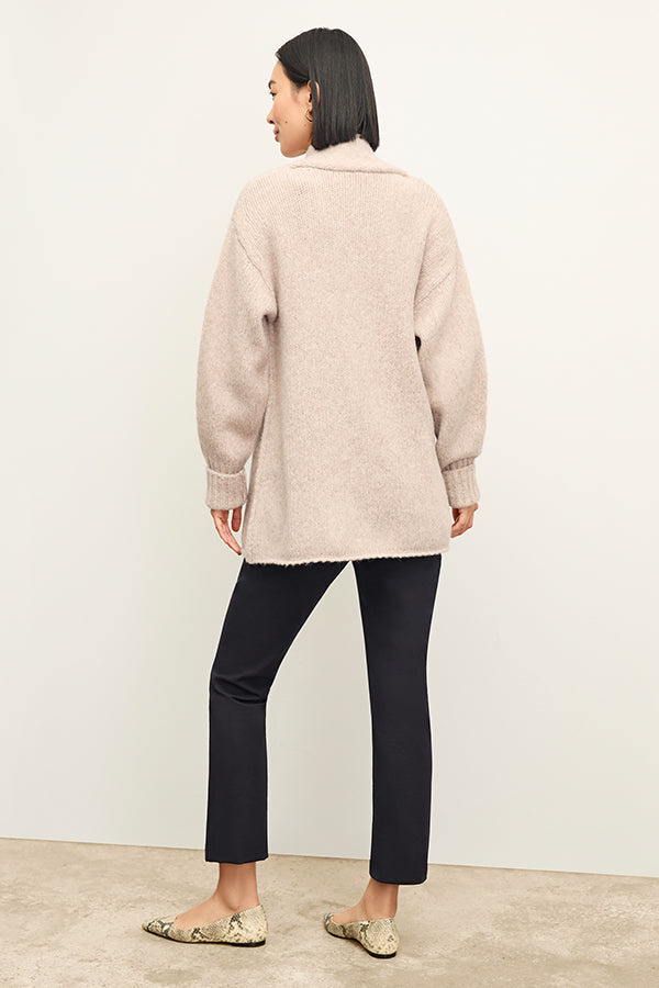 back image of the frederick cardigan in Walnut | Exclude
